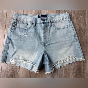 Denim Calvin Klein shorts, size 28